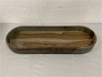 Table Top Wood Tray 24"x8”x3”