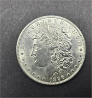 1896 P Morgan Silver Dollar