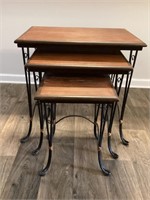 Three Nesting Accent Tables