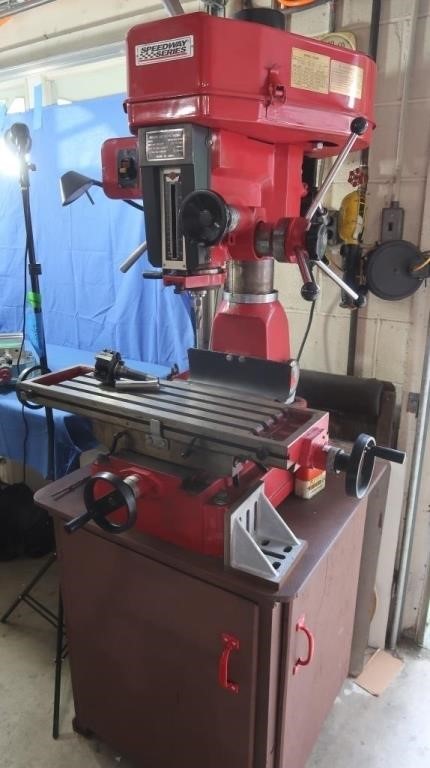 Speedway Series Drill Press on Stand
