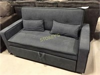 Blue Soren Pop Up Sofa Bed - $900