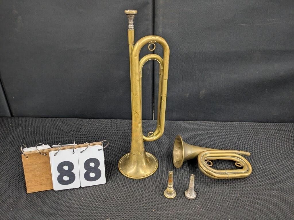 Wurlittzer Brass Bugel & King Brass Bugle