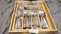 Sambonet, Farberware, amazon basics  silverware