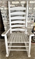 White Rocking Chair