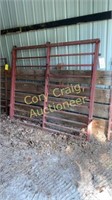 Cattle End Gate With Sliding Door 6’ FOR TRAILER