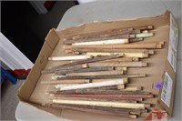 Tray of Wooden Chair Parts
