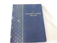 Lincoln cent 2 sided view 1990 -1940 book, 60