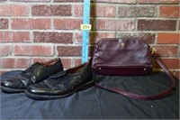 Agner purse and size 12 George Black leather