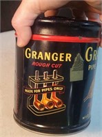 Granger pipe tobacco rough cut tin