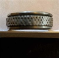 Sterling silver tire ring