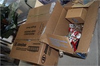 3 BOXES OF CHRISTMAS DECOR