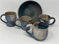 Collection of Stoneware Pottery