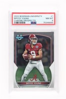 GRADED BRYCE YOUNG FOOTBALL CARD