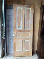 Wood door 30 x 78 1/4 tall