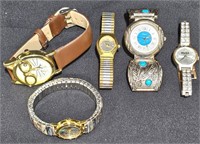 5 Women's Watches - Vivani, Mudd, Jacques Couture+
