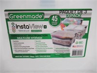 "As Is" Greenmade InstaView 45 Multi-Use Storage