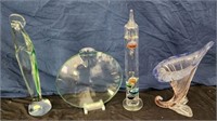 Murano Glass, Thermometer, Holy Mother, and Vase L