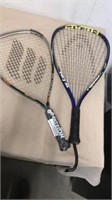 2 brand new racket ball rackets