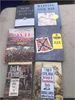 6 Civil War Books
