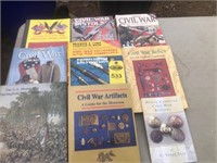 Civil War Collectible Books - 9
