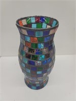 11.5" Mosaic Hurricane Glass Shade
