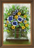 FLORAL STILL LIFE PAINTING