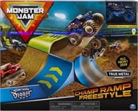 Monster Jam, Official Champ Ramp Freestyle Playset