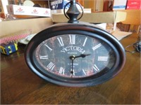VICTORIAN STATION LONDON CLOCK BATTERY OPERATED