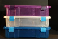 Creative Options Stackable Storage Containers