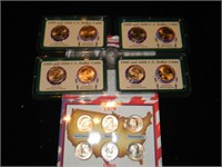 (4) 1999- 2000 US Dollar Sets & SBA Two Year Set