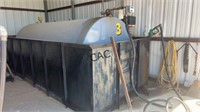 2000 Gallon Fuel Tank w/Fuel Pump