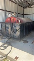 2000 Gallon Fuel Tank w/Fuel Pump