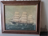 Turner Decorative American Sailboat Wall Art