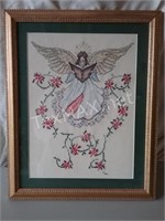 Angel Lap Stiches and Framed