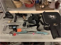 Paintball gun parts and accessories