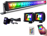 RGBW LED Light Bar 42' Flood Spot Combo Beam