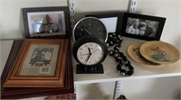 X - PHOTO FRAMES, CLOCKS, BAMBOO PLATES, NECKLACE