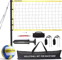 32x3 Ft Outdoor Volleyball Net Set