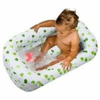 "As Is" Mommy's Helper Inflatable Bathtub Froggie