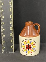 Small Indian Theme Pottery Jug