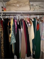 Contents of bedroom closet including electric
