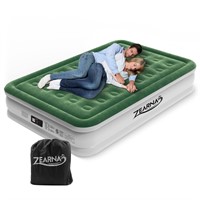 Zearna Queen Air Mattress with Built-in Pump for H