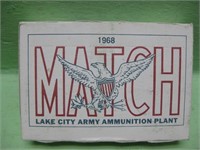 1968 Match Lake City 30-06 Sealed 20 Count Box
