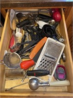 Drawer of Measuring Cups & Utensils