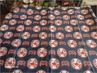 4 yds Boston Red Sox Cotton Fabric 60" wide