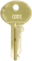 WF5866  Bommer 0076 Mailbox Replacement Key 0076