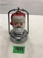 Santa Works Amico Milk Glass Santa Head Lantern