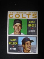 1964 TOPPS #226 COLTS RC STARS GROTE YELLEN