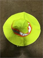 10 Pack of High Vis Brim Hats With Drawstring