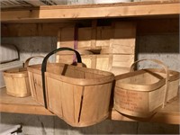 Wooden baskets